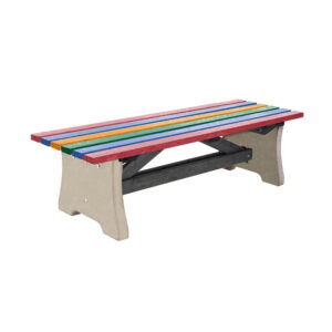 Pennine Bench Recycled Plastic Multi